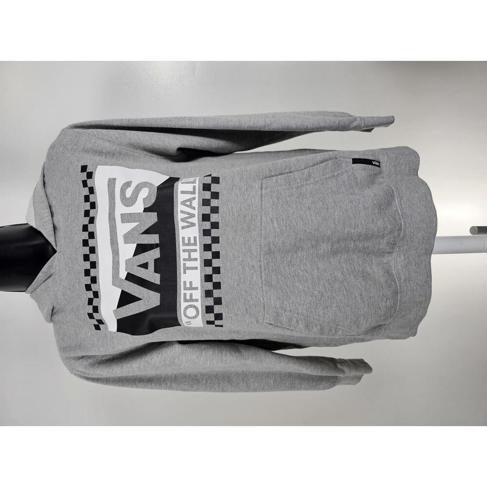 Vans 'Off The Wall'  Girls Gray Hoodie Sweatshirt Sz L